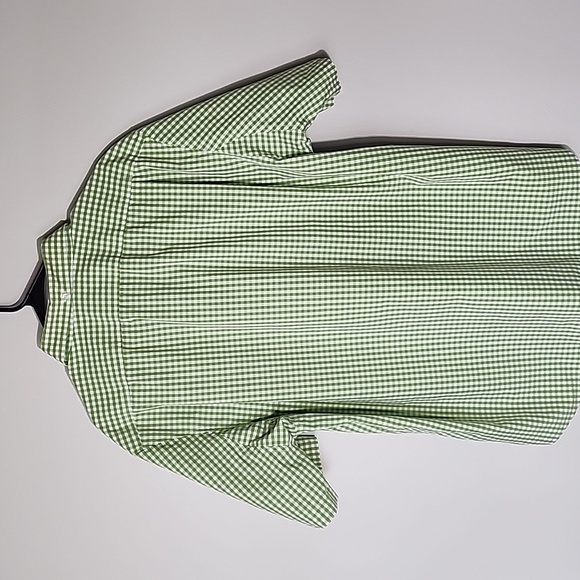 Duluth Trading Co. Mens short sleeve button down Large shirt Green - Picture 7 of 8